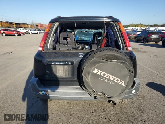 2001 Honda CR-V EX with VIN JHLRD18601S026052, listed as a Copart auction lot 73881904 with 215,870 mi miles and Salvage Title. Bid and sale history available at carsss.com. Image 6.