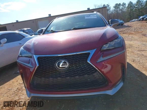 2015 Lexus NX 200t with VIN JTJYARBZ8F2013542, listed as a IAAI auction lot 41634471 with 106,026 mi miles. Bid and sale history available at carsss.com. Image 12.