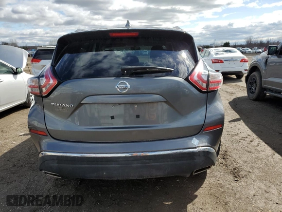 2018 Nissan Murano S with VIN 5N1AZ2MG8JN177392, listed as a Copart auction lot 52911115 with 163,400 mi miles and Clean Title. Bid and sale history available at DreamBid. Image 6.