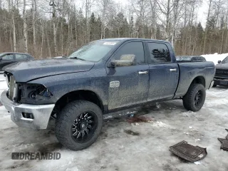 2013 Ram 2500 Laramie Longhorn with VIN 3C6UR5GL2DG516857, listed as a Copart auction lot 46269805 with 269,640 mi miles and Clean title. Bid and sale history available at DreamBid. Image 1.