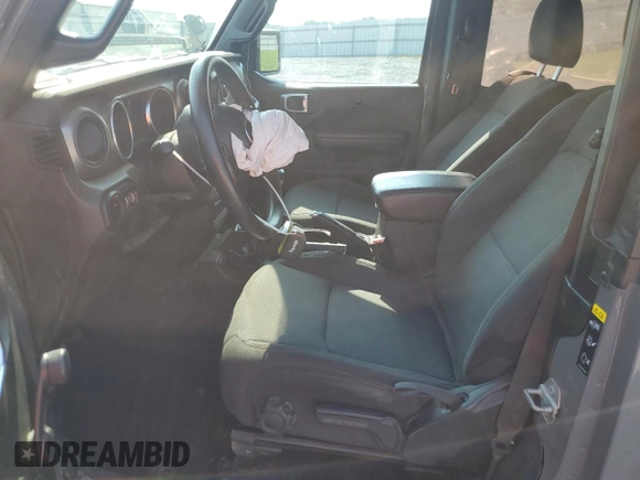 2020 Jeep Wrangler Sport with VIN 1C4GJXAG4LW189950, listed as a Copart auction lot 59385455 with 125,848 mi miles and Salvage title. Bid and sale history available at DreamBid. Image 7.