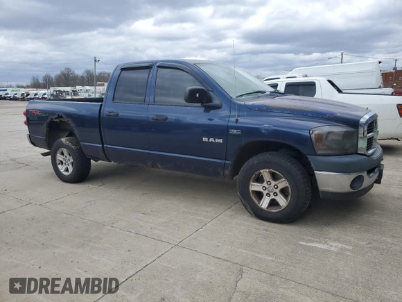 2008 Dodge 1500 ST with VIN 1D7HU18288J129733, listed as a Copart auction lot 53125745 with 201,051 mi miles and Clean Title. Bid and sale history available at DreamBid. Image 4.