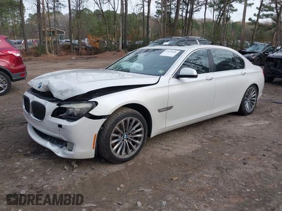 2011 BMW 7 Series 740Li with VIN WBAKB4C55BC574481, listed as a IAAI auction lot 41070506 with 105,021 mi miles and . Bid and sale history available at carsss.com. Image 2.