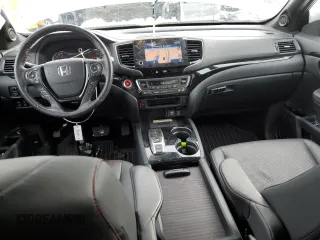 2023 Honda Ridgeline Black Edition with VIN 5FPYK3F83PB047215, listed as a Copart auction lot 86656754 with 9,701 mi miles and Salvage title. Bid and sale history available at DreamBid. Image 8.