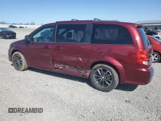 2017 Dodge Grand Caravan GT with VIN 2C4RDGEG2HR814873, listed as a Copart auction lot 51682555 with 174,446 mi miles and Salvage Title. Bid and sale history available at DreamBid. Image 2.