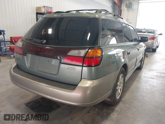 2003 Subaru Legacy Outback with VIN 4S3BH675037612703, listed as a IAAI auction lot 42394463 with 146,884 mi miles and . Bid and sale history available at DreamBid. Image 4.