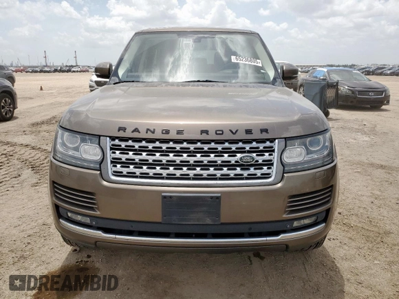 2014 Land Rover Range Rover HSE with VIN SALGS2WF4EA151689, listed as a Copart auction lot 65236805 with 128,984 mi miles and Clean title. Bid and sale history available at DreamBid. Image 5.