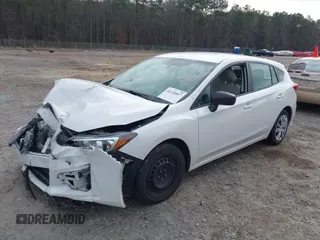 2018 Subaru Impreza with VIN 4S3GTAA69J1712050, listed as a IAAI auction lot 41236817 with 89,171 mi miles. Bid and sale history available at carsss.com. Image 2.
