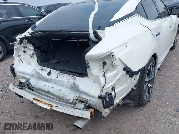 2017 Nissan Maxima Platinum with VIN 1N4AA6AP0HC380988, listed as a IAAI auction lot 42245241 with 88,822 mi miles and . Bid and sale history available at DreamBid. Image 6.
