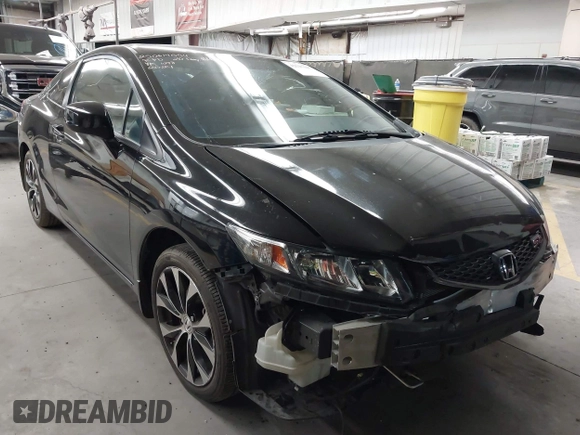 2013 Honda Civic Si with VIN 2HGFG4A52DH702024, listed as a IAAI auction lot 42527107 with 76,752 mi miles and . Bid and sale history available at DreamBid. Image 1.