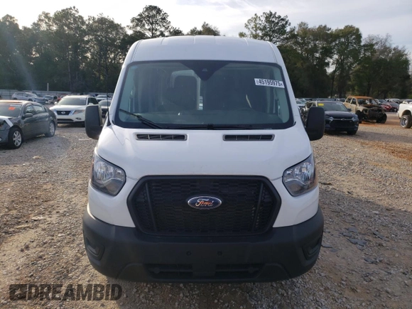 2023 Ford Transit Cargo with VIN 1FTBR1C86PKB77317, listed as a Copart auction lot 45195975 with 15,223 mi miles and Salvage Title. Bid and sale history available at DreamBid. Image 5.