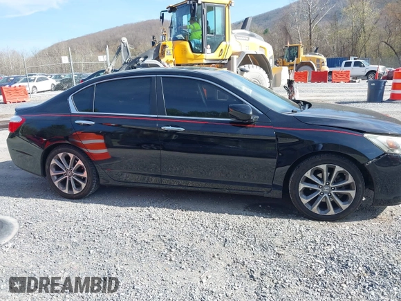 2013 Honda Accord Sport with VIN 1HGCR2F57DA003058, listed as a IAAI auction lot 41904056 with 242,897 mi miles and . Bid and sale history available at DreamBid. Image 13.