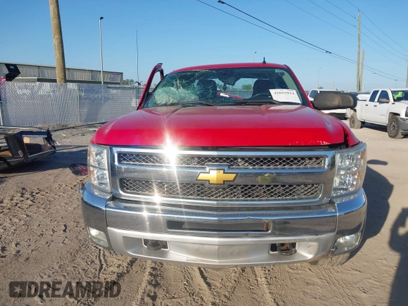2012 Chevrolet Silverado 1500 LT with VIN 1GCRKSE71CZ160312, listed as a IAAI auction lot 42055814 with Not Provided miles and . Bid and sale history available at DreamBid. Image 12.