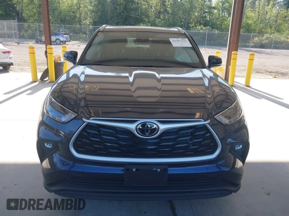 2023 Toyota Highlander L with VIN 5TDKDRAH3PS526958, listed as a IAAI auction lot 42397325 with 10,430 mi miles and . Bid and sale history available at DreamBid. Image 13.