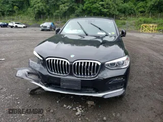 2020 BMW X4 xDrive30i with VIN 5UX2V1C06L9B74345, listed as a Copart auction lot 57495183 with 0 mi miles. Bid and sale history available at carsss.com. Image 5.