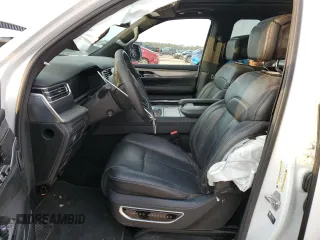 2023 Jeep Grand Wagoneer with VIN 1C4SJVEJ0PS545778, listed as a Copart auction lot 78696014 with 27,771 mi miles and Salvage title. Bid and sale history available at DreamBid. Image 7.