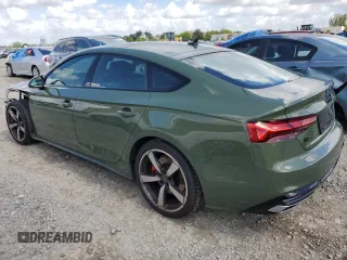 2022 Audi A5 Sportback S line Premium Plus with VIN WAUFACF50NA040198, listed as a Copart auction lot 55661703 with 5,118 mi miles. Bid and sale history available at carsss.com. Image 2.