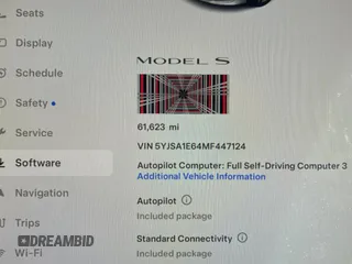 2021 Tesla Model S Plaid с VIN 5YJSA1E64MF447124, выставлен на аукционе Copart как лот 55833265 с пробегом 61 623 миль миль и Чистый • Clean title. История ставок и продаж доступна на DreamBid. Изображение 8.