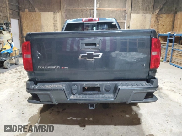 2019 Chevrolet Colorado 4WD LT with VIN 1GCHTCEN3K1166669, listed as a Copart auction lot 78756804 with 35,670 mi miles and Salvage Title. Bid and sale history available at carsss.com. Image 6.