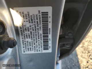 2018 Honda Civic Sedan EX with VIN 2HGFC2F71JH597207, listed as a Copart auction lot 45045595 with 109,044 mi miles and Salvage Title. Bid and sale history available at carsss.com. Image 12.