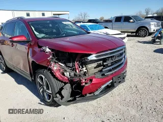 2020 GMC Terrain SLT with VIN 3GKALVEVXLL265467, listed as a Copart auction lot 81483374 with 70,039 mi miles and Salvage Title. Bid and sale history available at carsss.com. Image 12.
