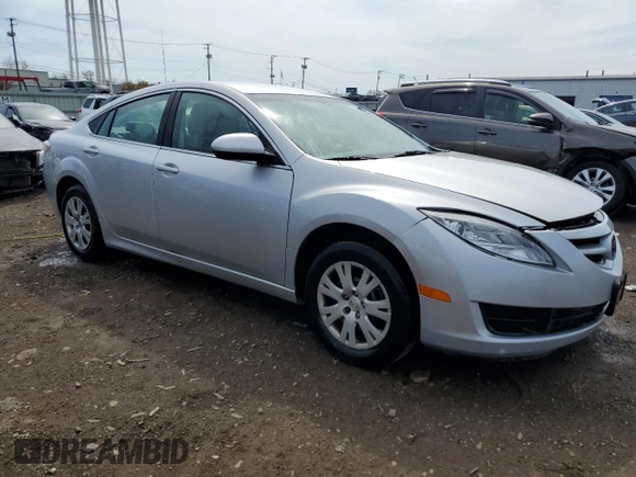 2009 Mazda 6 i Sport with VIN 1YVHP81A995M19897, listed as a Copart auction lot 54046385 with 219,021 mi miles and Salvage title. Bid and sale history available at DreamBid. Image 4.
