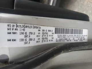 2004 Jeep Grand Cherokee Laredo z VIN 1J4GW48S14C288605, wystawiony jako Copart lot #60204815 z przebiegiem 247 816 mil mil oraz Szkoda całkowita • Salvage title. Historia ofert i sprzedaży dostępna na DreamBid. Obrazek 13.