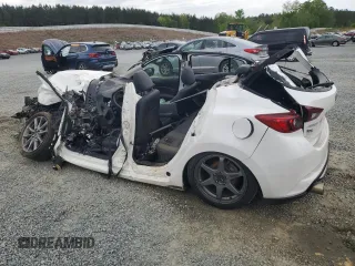 2018 Mazda 3 Touring with VIN 3MZBN1L39JM193945, listed as a Copart auction lot 53032825 with Not Provided miles and Salvage Title. Bid and sale history available at DreamBid. Image 2.
