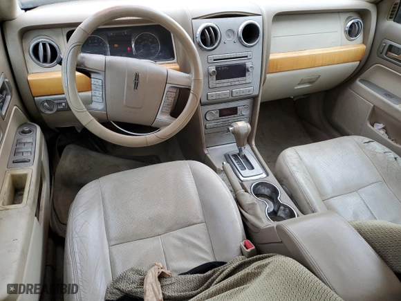 2006 Lincoln Zephyr with VIN 3LNHM26106R606311, listed as a Copart auction lot 44898315 with 239,386 mi miles and Salvage Title. Bid and sale history available at carsss.com. Image 8.