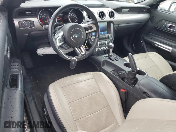 2018 Ford Mustang EcoBoost Premium with VIN 1FATP8UH7J5111002, listed as a Copart auction lot 51453885 with 60,219 mi miles and Salvage Title. Bid and sale history available at carsss.com. Image 8.