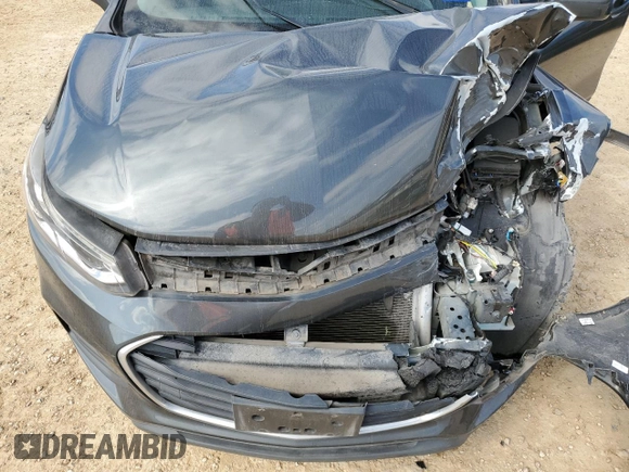 2020 Chevrolet Trax LS with VIN 3GNCJKSB1LL226826, listed as a Copart auction lot 51091065 with 54,592 mi miles and Salvage Title. Bid and sale history available at DreamBid. Image 11.