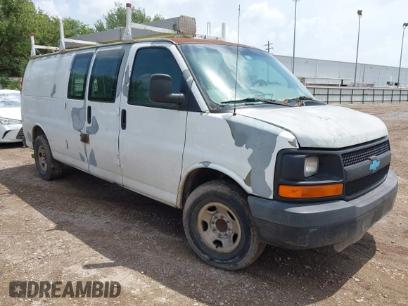 2007 Chevrolet Express Cargo z VIN 1GCGG29V271109990, wystawiony jako IAAI lot #42513292 z przebiegiem Nie podano mil oraz . Historia ofert i sprzedaży dostępna na DreamBid. Obrazek 1.