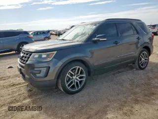 2017 Ford Explorer Sport z VIN 1FM5K8GTXHGA03050, wystawiony jako Copart lot #57163765 z przebiegiem 150 895 mil mil oraz Tytuł czysty. Historia ofert i sprzedaży dostępna na DreamBid. Obrazek 1.