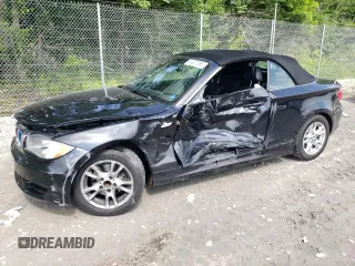 2008 BMW 1 Series 128i with VIN WBAUL73568VJ74126, listed as a Copart auction lot 59037295 with 88,942 mi miles and Salvage title. Bid and sale history available at DreamBid. Image 1.