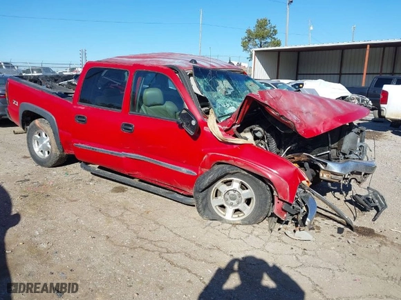 2004 GMC Sierra 1500 Crew Cab SLE with VIN 2GTEK13T741334077, listed as a IAAI auction lot 41204213 with 1 mi miles. Bid and sale history available at carsss.com. Image 1.