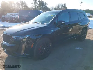 2024 Cadillac XT6 AWD Sport with VIN 1GYKPHRS4RZ700307, listed as a IAAI auction lot 41257556 with 18,292 mi miles. Bid and sale history available at carsss.com. Image 17.