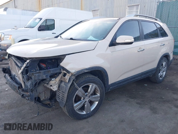 2012 Kia Sorento EX with VIN 5XYKU4A28CG190097, listed as a IAAI auction lot 41457866 with 173,181 mi miles. Bid and sale history available at carsss.com. Image 18.