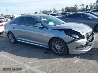 2015 Hyundai Sonata 2.4L Sport with VIN 5NPE34AF1FH013343, listed as a IAAI auction lot 41773570 with 110,950 mi miles. Bid and sale history available at carsss.com. Image 13.