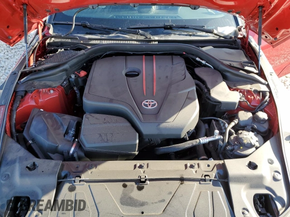 2021 Toyota Supra 2.0 z VIN WZ1DB2C0XMW043722, wystawiony jako Copart lot #82909334 z przebiegiem Nie podano mil oraz Szkoda całkowita • Salvage title. Historia ofert i sprzedaży dostępna na DreamBid. Obrazek 12.