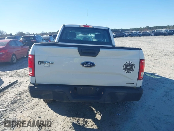 2015 Ford F-150 XL with VIN 1FTEX1C86FFB98582, listed as a IAAI auction lot 41678059 with 76,424 mi miles. Bid and sale history available at carsss.com. Image 16.