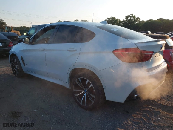 2017 BMW X6 xDrive35i with VIN 5UXKU2C37H0U29936, listed as a IAAI auction lot 40332243 with 95,187 mi miles. Bid and sale history available at carsss.com. Image 3.