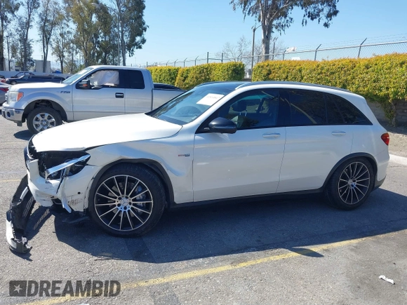 2017 Mercedes-Benz GLC with VIN WDC0G6EBXHF201996, listed as a IAAI auction lot 41814847 with 117,273 mi miles. Bid and sale history available at carsss.com. Image 14.