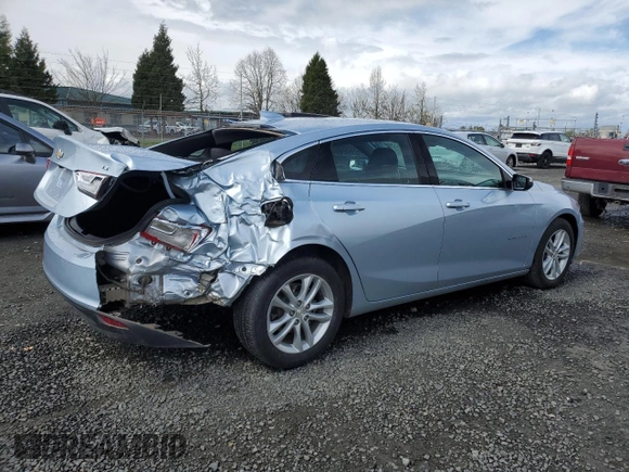2017 Chevrolet Malibu LT with VIN 1G1ZE5ST0HF142217, listed as a Copart auction lot 50875215 with 50,323 mi miles and Salvage Title. Bid and sale history available at DreamBid. Image 3.