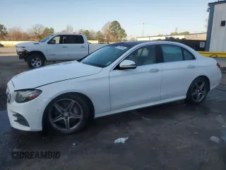 2017 Mercedes-Benz E with VIN WDDZF4JB7HA067140, listed as a Copart auction lot 87191814 with 132,379 mi miles and Non Repairable. Bid and sale history available at carsss.com. Image 1.