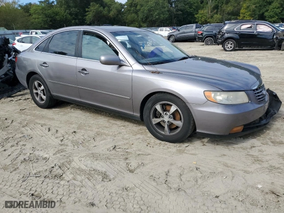 2007 Hyundai Azera SE with VIN KMHFC46F07A138710, listed as a Copart auction lot 71683434 with 0 mi miles and Salvage Title. Bid and sale history available at carsss.com. Image 4.