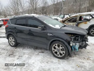 2015 Ford Escape Titanium with VIN 1FMCU9J99FUB17897, listed as a Copart auction lot 88105025 with 112,936 mi miles and Salvage Title. Bid and sale history available at carsss.com. Image 4.