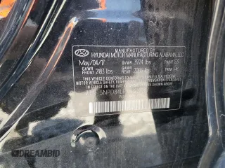 2018 Hyundai Elantra SEL with VIN 5NPD84LF9JH227287, listed as a Copart auction lot 52342855 with 81,687 mi miles and Salvage Title. Bid and sale history available at DreamBid. Image 14.