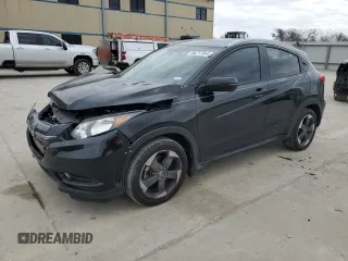 2018 Honda HR-V EX-L Navi with VIN 3CZRU5H75JM717805, listed as a Copart auction lot 86217844 with 95,702 mi miles and Salvage Title. Bid and sale history available at carsss.com. Image 1.
