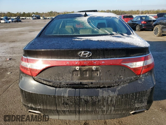 2017 Hyundai Azera with VIN KMHFG4JG4HA580945, listed as a Copart auction lot 89019845 with 161,014 mi miles and Salvage title. Bid and sale history available at DreamBid. Image 6.