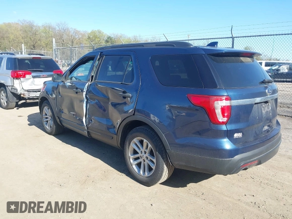 2017 Ford Explorer with VIN 1FM5K7B89HGC63890, listed as a IAAI auction lot 41982137 with 136,462 mi miles and . Bid and sale history available at DreamBid. Image 3.
